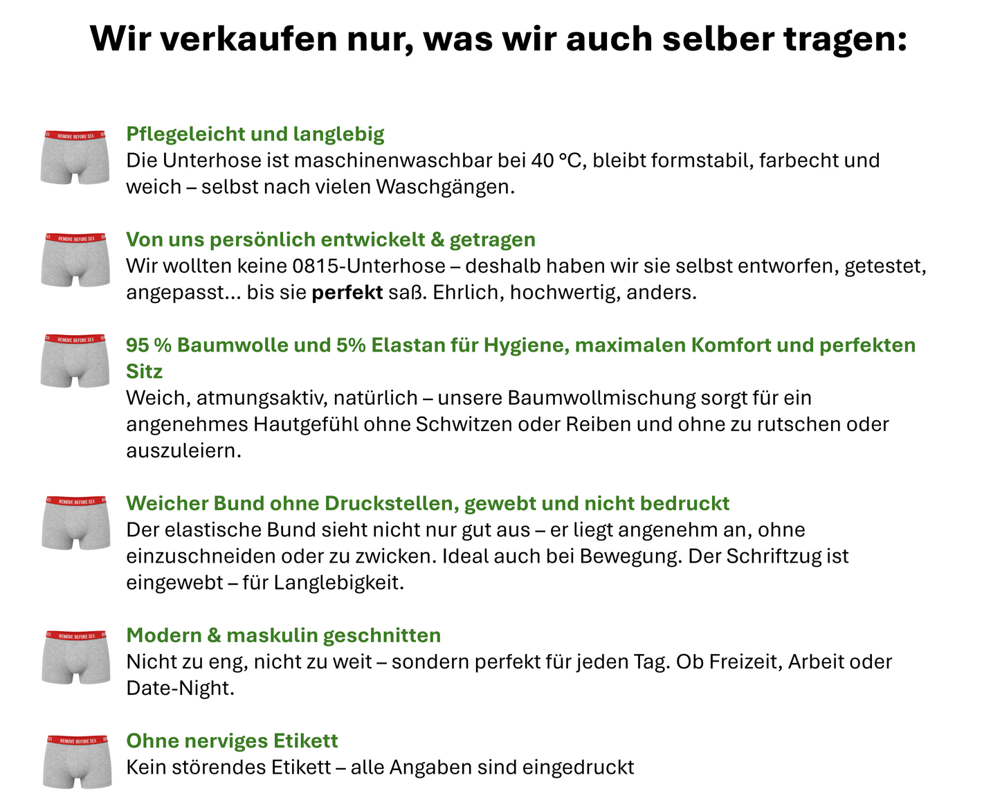 Herren Boxer Brief (3er-Pack)