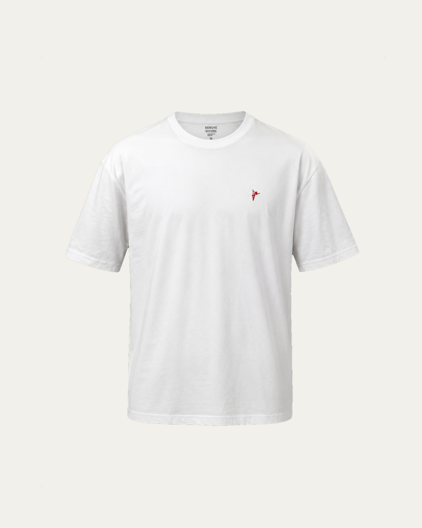 Relaxed Tee - Gesticktes Motiv
