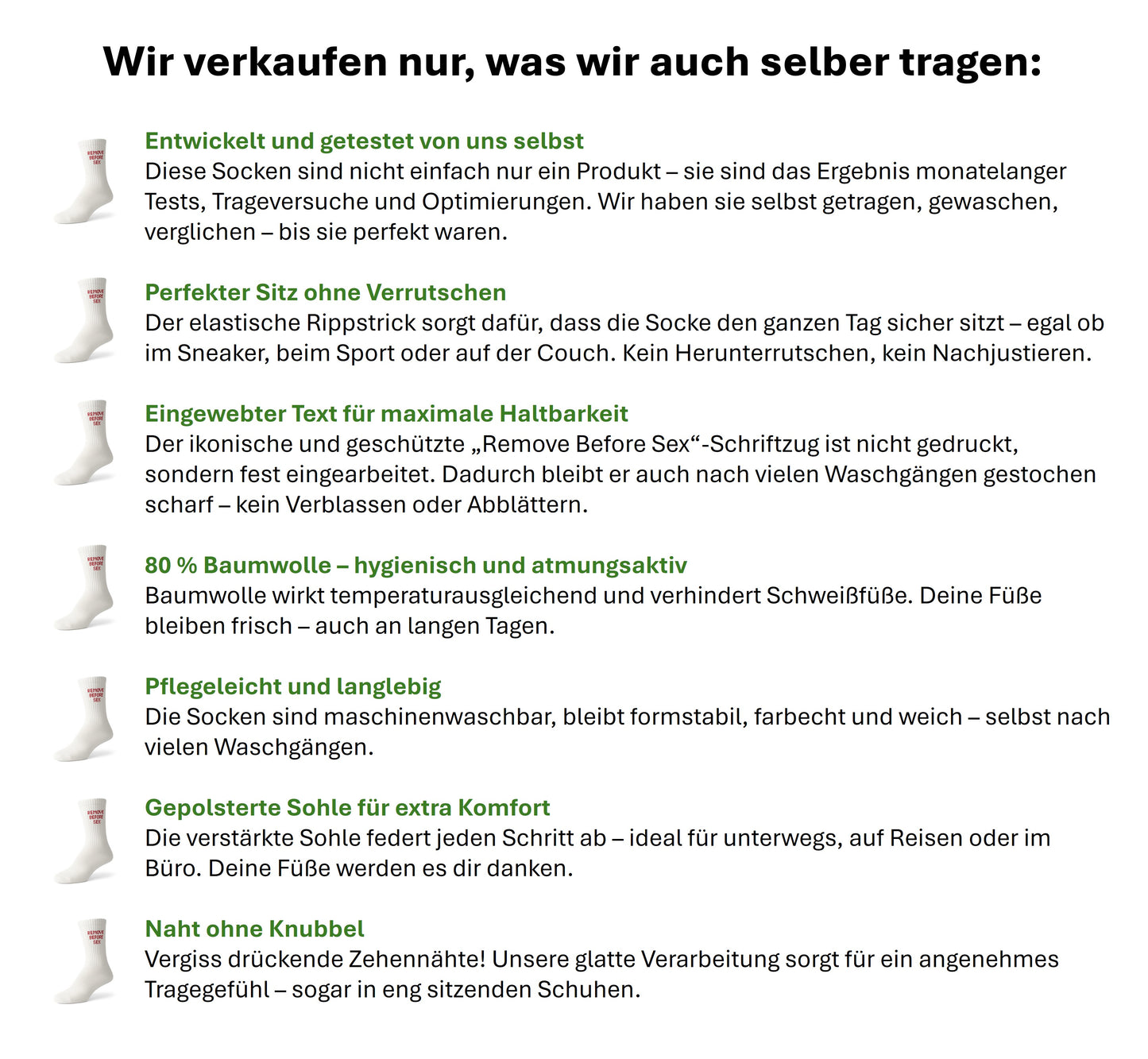 Socken (2er-Pack) - Premiumqualität aus Portugal