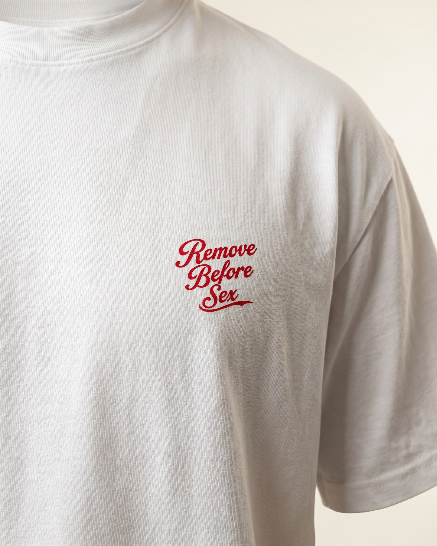 Relaxed Tee - Vintage Slogan Vorne